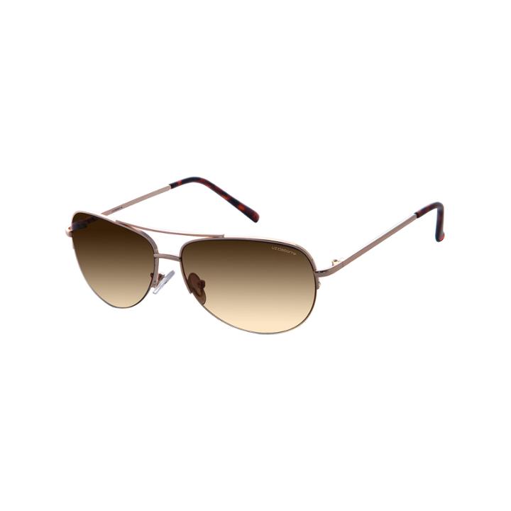 Liz Claiborne Half Frame Aviator Uv Protection Sunglasses-womens
