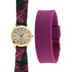 Mixit Womens Multicolor 2-pc. Watch Boxed Set-jcp3016sst