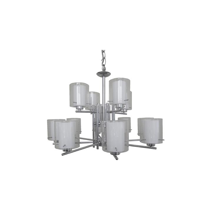 Dominic 12-light Chrome Chandelier