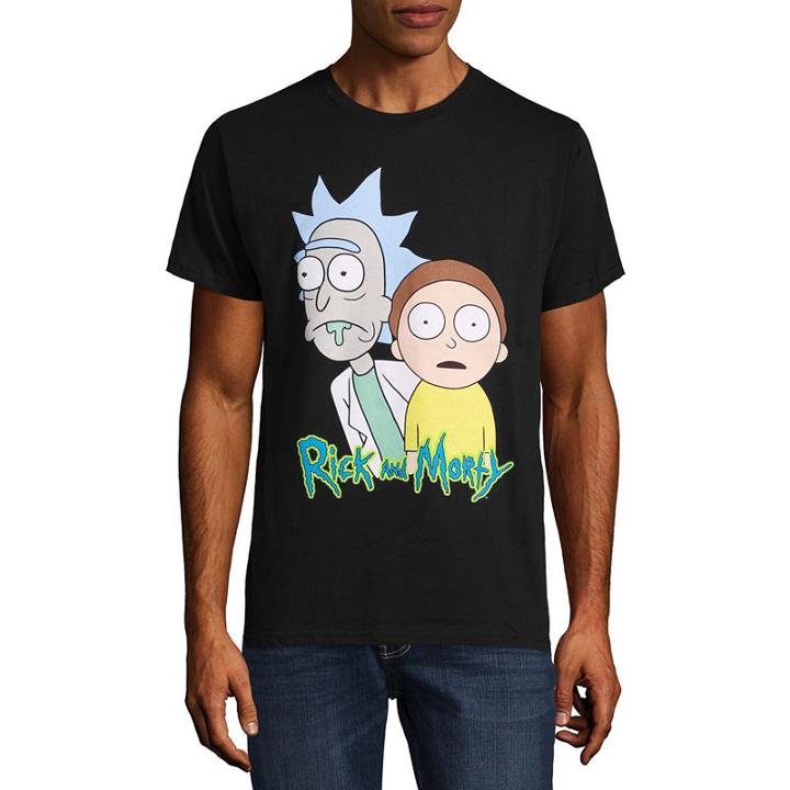 Rick Morty Logo Graphic Tee