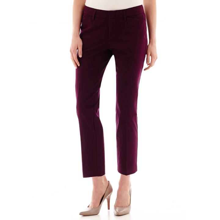 Stylus&trade; Crossover Ankle Pants - Tall