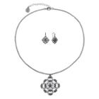 Liz Claiborne Womens 2-pack Gray Jewelry Set