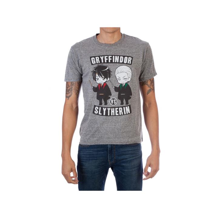 Harry Potter Cartoon Character Short Sleeve Graphic T-shirt