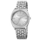 August Steiner Womens Silver Tone Strap Watch-as-8186ss