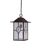 Filament Design 1-light Claret Bronze Outdoor Hanging Lantern