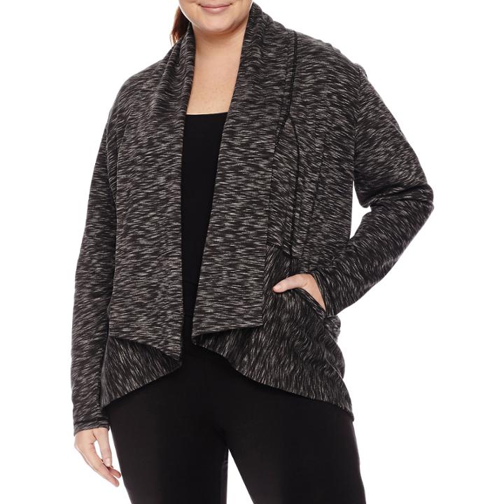 Spalding Long Sleeve Cardigan Plus