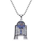 Star Wars R2-d2 Mens Stainless Steel Pendant Necklace