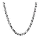 Mens Stainless Steel 24 Inch Matte Black Ip Finish Chain Necklace