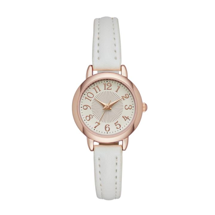 Womens White Strap Watch-fmdjo109