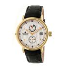 Heritor Leopold Mens Black Strap Watch-herhr4705