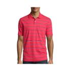 St. John's Bay Short-sleeve Striped Jersey Pocket Polo Shirt