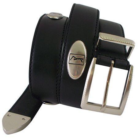 Pga Tour Top Grain Leather Belt