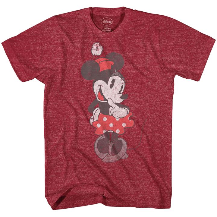 Short Sleeve Minnie Mouse Graphic T-shirt