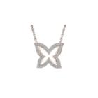 Womens 18 Inch 1/6 Ct. T.w. White Diamond 10k Gold Link Necklace