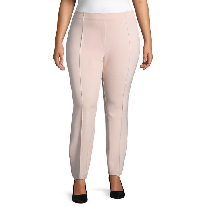 Bold Elements Slim Fit Woven Pull-on Pants-plus