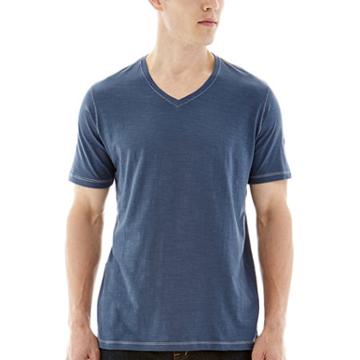 Michael Brandon V-neck Slub Tee