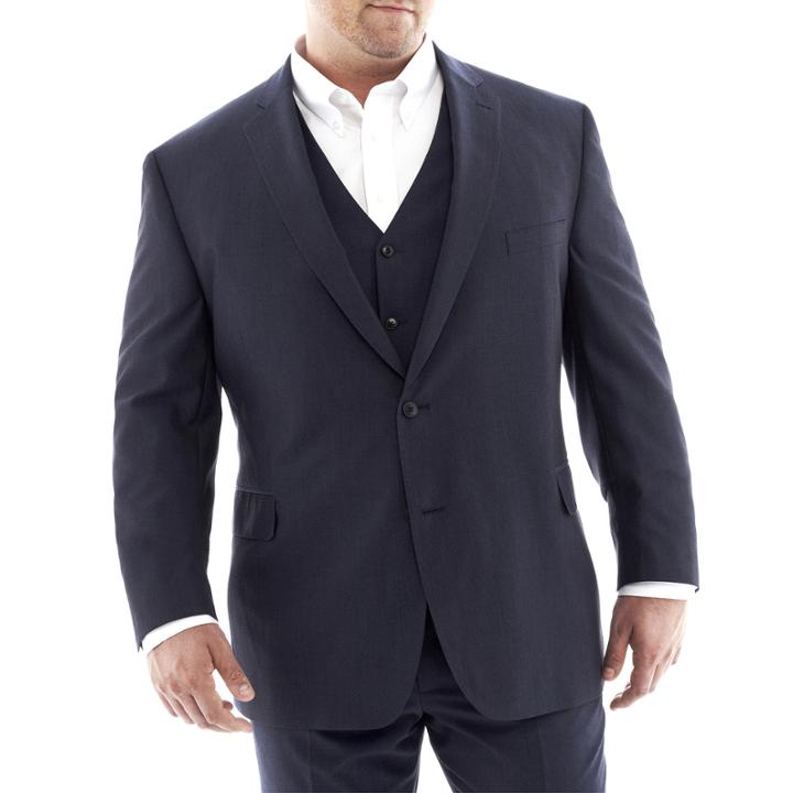 J.f. J Ferrar End On End Suit Jacketbig & Tall