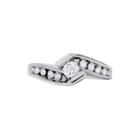 Limited Quantities 1/2 Ct. T.w. Diamond 14k White Gold Bypass Engagement Ring