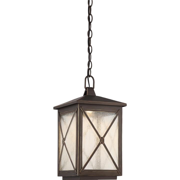 Filament Design 1-light Umber Bay Outdoor Hanginglantern