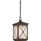 Filament Design 1-light Umber Bay Outdoor Hanginglantern