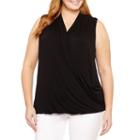 Liz Claiborne Knit Tank Top- Plus