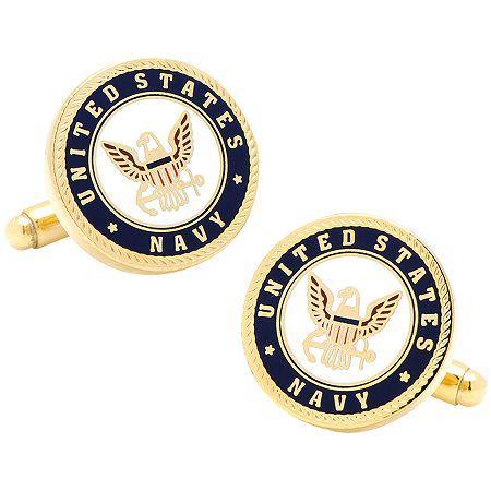 Navy Insignia Cuff Links
