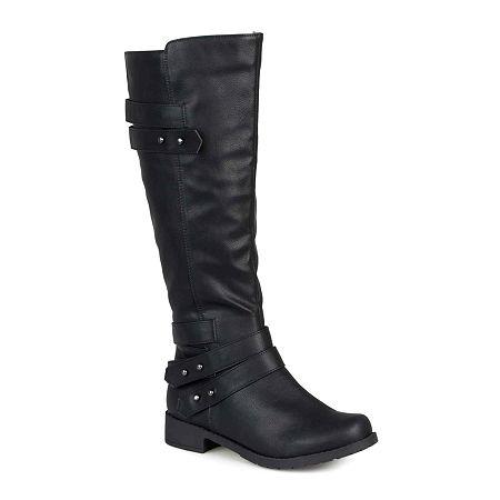 Journee Collection Lark Ankle-strap Womens Riding Boots