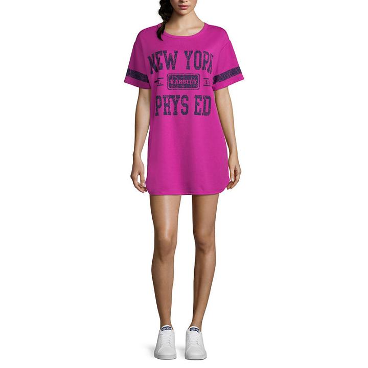 Flirtitude New York Varsity Dress - Juniors