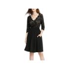 Phistic Women's Lace Fit & Flare Dress
