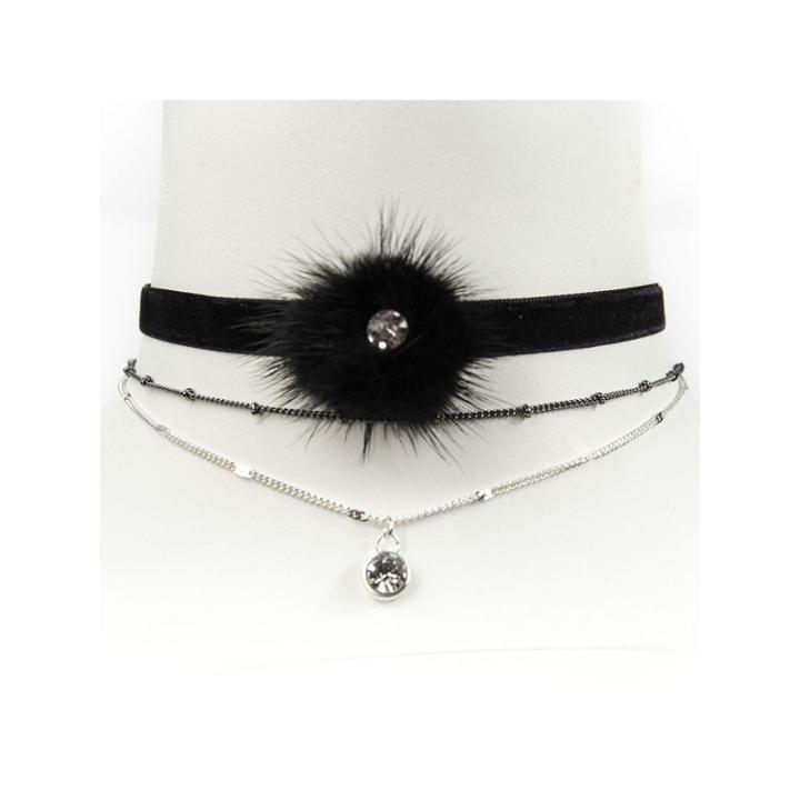Carole Womens Choker Necklace