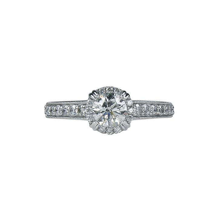 Limited Quantities 1 Ct. T.w. Diamond Framed Engagement Ring