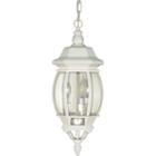 Filament Design 3-light White Outdoor Hanging Lantern