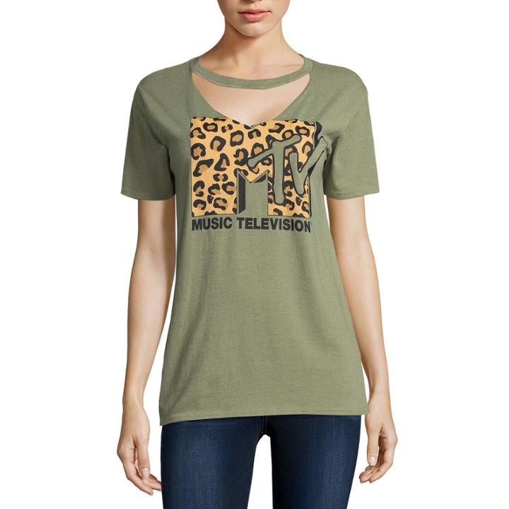 Mtv Graphic T-shirt- Juniors