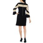 Danny & Nicole Long Sleeve Stripe Shift Dress