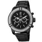 Joshua & Sons Mens Black Strap Watch-j-81bk