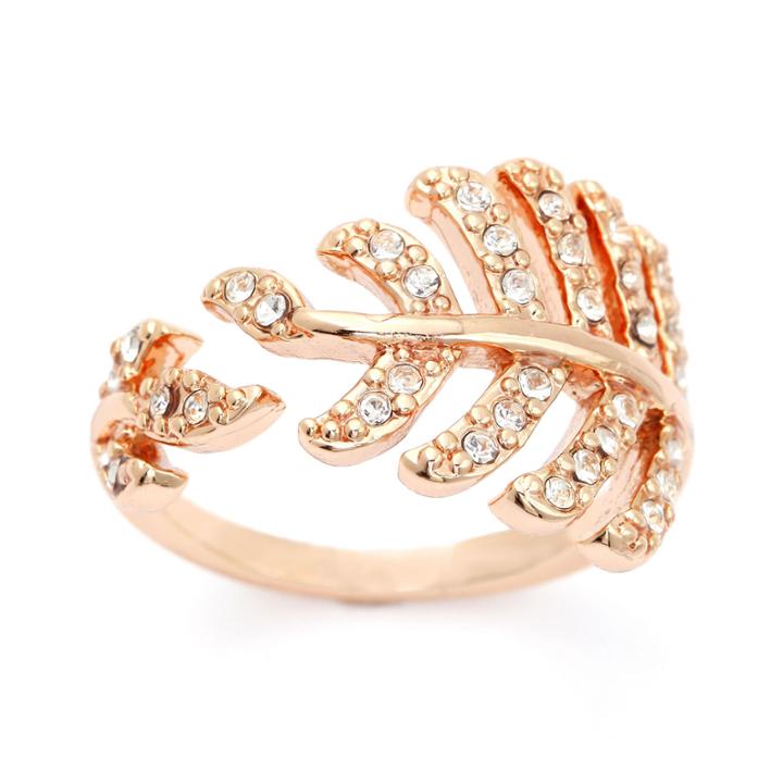 Sparkle Allure Yellow Crystal Cluster Ring