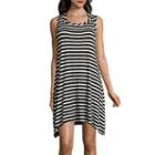 Lm Striped Slvless Tank