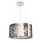 Aramis Collection 9 Light Chrome Finish And Clearcrystal Drum Chandelier