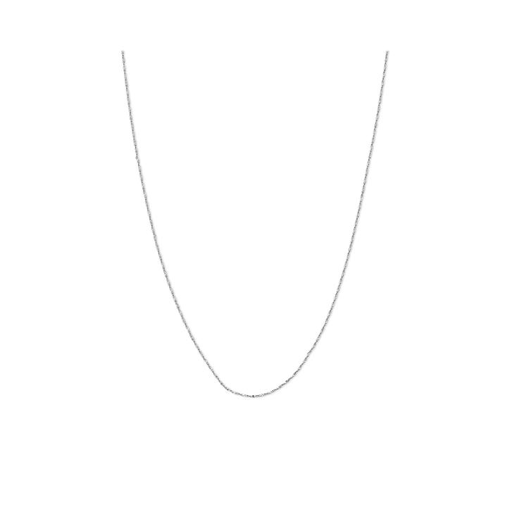Silver-plated Brass 18 Twist Chain