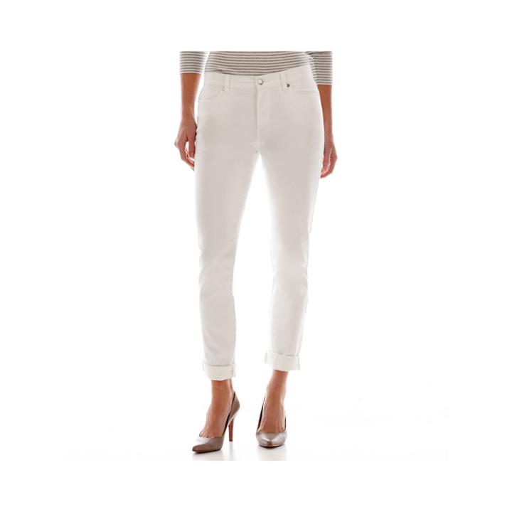 Liz Claiborne City-fit Boyfriend Skinny Jeans