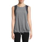 St. John's Bay Active Sleeveless Round Neck T-shirt-womens