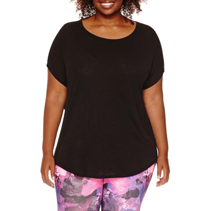 Xersion&trade; Studio Dolman-sleeve Harmony Tee - Plus