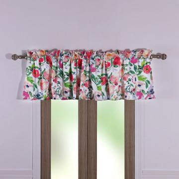Barefoot Bungalow Blossom Rod-pocket Scallop Valance