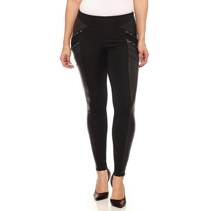Bisou Bisou Lace Up Pants