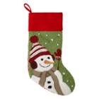 North Pole Trading Co. Snowman Stocking