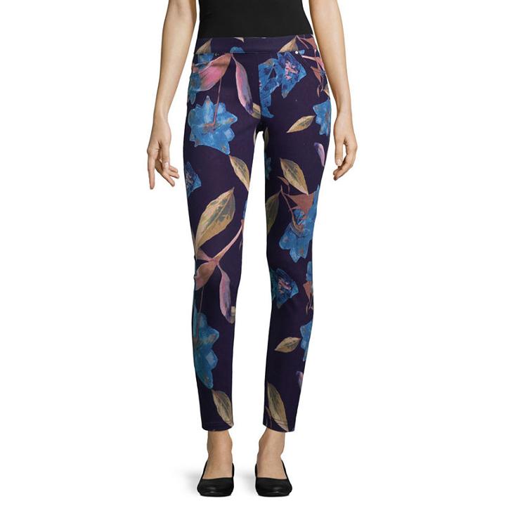 Utopia By Hue Floral Print Leggings