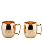 Old Dutch Mr And Mrs Solid Copper Moscow Mule Mugs16 Oz Set Of 2