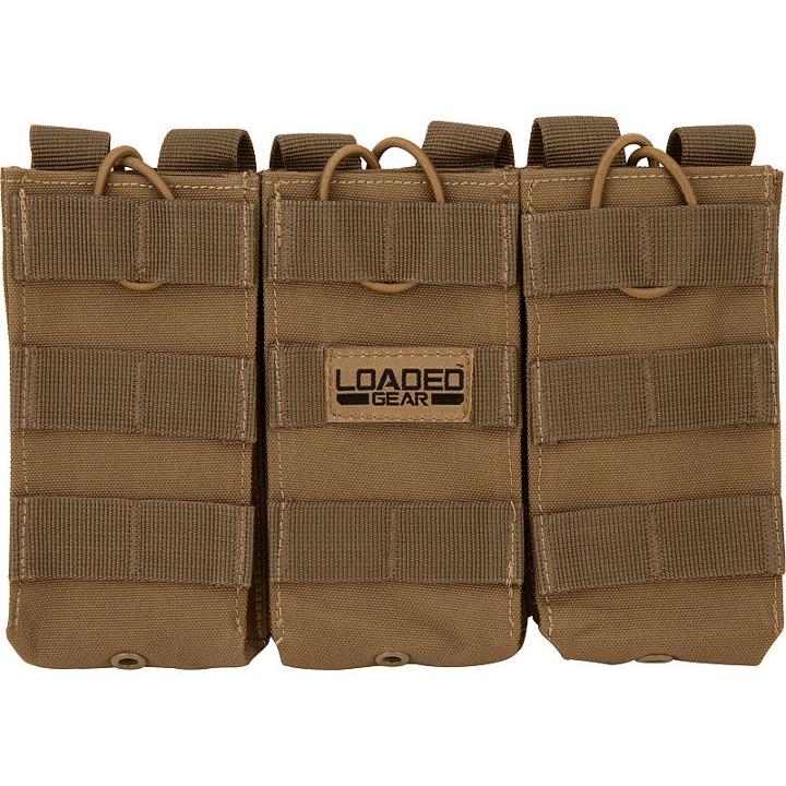 Loaded Gear Cx-200 Triple Magazine Pouch Dark Earth