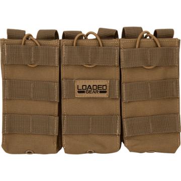 Loaded Gear Cx-200 Triple Magazine Pouch Dark Earth