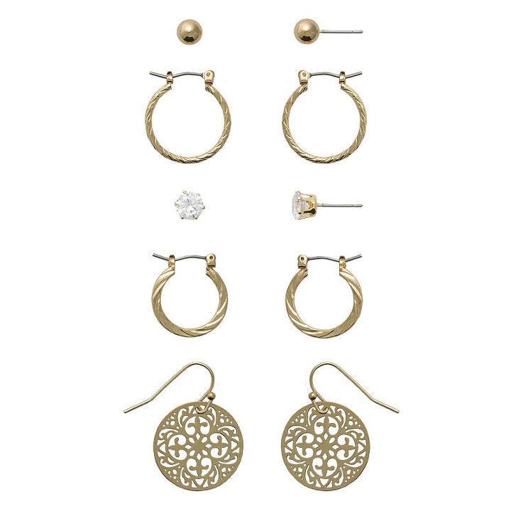 Sensitive Ears 5 Pair Earring Sets